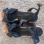 Shu Shop Black Platform Sandals Size 9 Photo 5