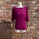 EXPRESS magenta/cranberry fitted sweater/top / M / Excellent condition Photo 6