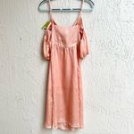 Tularosa Arlene polka dot midi off shoulder dress small Photo 7