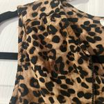 BeachLunchLounge  Cheetah Print Tassel mini Sleeveless Dress Photo 4