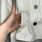 Bongo Women’s Winter White Double Breasted Pea Coat. Size Small. Photo 1