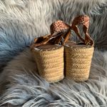 Universal Threads Universal Thread Leopard Print platform sandals Photo 3