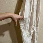 Tori Praver NEW  Athena cotton metallic striped lightweight jumpsuit Photo 3