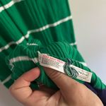 Anthropologie Daily Practice Dress Midi Sweater Green Stretch Preppy Size Small Photo 7