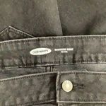 Old Navy  Size 30 Plus Size Mid Rise Boyfriend Black Jean Shorts. New Photo 2