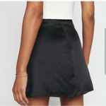 Reformation  Robbie Skirt in Black Silk Photo 1