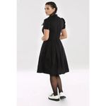 Hell Bunny Samara Black Dress Ouija Buttons Size Large Photo 1