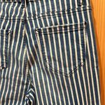 Kensie Vintage Lux The Ella Straight Leg Striped Blue Jeans NWT Photo 3