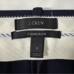J.Crew Cameron Slim Cropped Career Pant 4 Season Stretch Navy Size 8 Preppy Photo 6