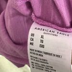 American Eagle Purple Tiered Midi Dress Size XL Photo 7