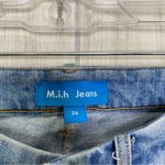 Anthropologie M.i.h Jeans Lou High Rise Cropped Bell Raw Hem Jeans size 26 Photo 9