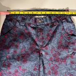 Duluth Trading Pants Women 6 Rootstock Gardening Petal Pusher Capri Crop Stretch Purple Photo 9