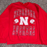 Nebraska Husker Crewneck Size Medium Photo 0