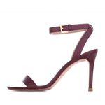 Tory Burch Elana Ankle Wrap High Heel Sandals Oxblood Burgundy 5.5 Photo 1