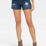 Universal Threads High Rise Slim Fit Stretch Denim Shorts Photo 0