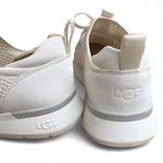 UGG  Women's Knit and Mesh Sneakers White Lace-Up Size 7.5 Photo 11
