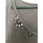 New York & Co Women's Gray Tank Top Scoop Neck Size Large Photo 2