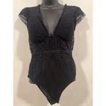 Sophie B Black Lace Bodysuit whimsygoth coquette Medium Photo 1