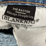 BLANK NYC  The Baxter Ribcage Straight Leg Distressed Light Wash Denim Jea… Photo 6