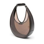 STAUD  Moon Bag in Espresso PVC Photo 2