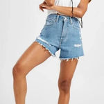 Levi's Levi’s High‎ Waisted Mom Shorts Photo 0