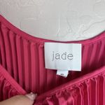 Johnny Was Maxi Dress Womens XS Pink Tye Pleated Midi Feminine Romantic Bohemian Photo 6