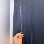 Tadashi Shoji Tadashi Black drape side slit skirt Size medium Photo 2