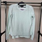 Banana Republic Pima Cotton Cashmere Mint Sweater Side Slit Lightweight Photo 0