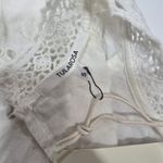 Tularosa  Kassie Mini Dress in White Lace Small Photo 13