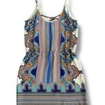 Lucy & Laurel Lucy & Laurel Women’s Size 8 Boho Tribal Print Mini Dress Adjustable Straps Photo 0