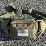 Crossbody Fanny Paxk carrier Green Photo 0