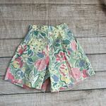 Laura Ashley Vintage Size 6 Floral 100% Cotton Shorts Photo 9