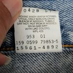 Levi's 560 loose fit straight leg 90s cutoff denim shorts size 10 Photo 6