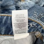 PacSun  28 High Rise Festival Cut‎ Off Denim Shorts Butterfly Embroidered Cotton Photo 10