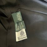 Ralph Lauren 90s Vintage Lauren‎  Black Wool Crest Blazer Button Down Women's 12 Photo 5