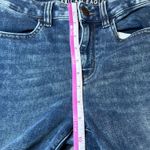 American Eagle  Hi Rise Jeggings Womens 6 Denim Super Stretch Ripped Blue Jeans Photo 10