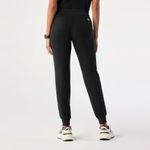 FIGS  Women's Zamora Jogger Scrub Pants in Shocking Black, Size Large Petite Photo 3