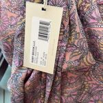 Ramy Brook  Lula Paisley Halter Neck Tank Top Pink M Photo 8