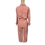 Alice + Olivia  Classics Linen Blend Sleeve Jumpsuit Photo 2
