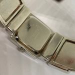 Chico's Chico’s women’s quartz analog cuff bracelet watch 25mm silver tone gray stones s Photo 7