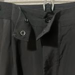Alexander Wang  Black Button Down, A-Line Skirt, Elastic Waist, Cupra, Size 8 Photo 5