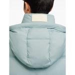 AMI Paris Alexandre Mattiussi Hooded Padded Gilet Down Vest Oversized Ski Blue Photo 3