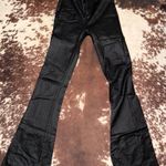 Edikted  Leather Flare Pants Photo 0