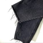 Acne Studios Climb Skinny Jeans Used Black Women’s Size 30 Raw Hem Faded Look Photo 4