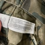 Hollister Green Khaki Camo Classic Stretch Ultra High-Rise Twill Mom Shorts Photo 9