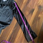 Brochu Walker  Silk Satin Stretch Full Button Long Shirt Dress No Belt Photo 5