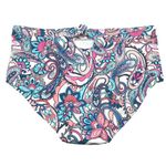 Raisin's Trendy Plus Size Island Tummy-Control Bikini Bottoms Pink Blue 22W Photo 3