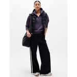 Athleta New  XL Easy Fleece 1/2 Zip Sweatshirt Twilight Purple X-Large Photo 1