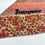 Vintage Jacqmar Micro Floral Print Scarf Red Photo 3
