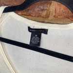 BCBGMAXAZRIA  Cream Long Sleeve Wool Blend Sweater Women's Size Medium Photo 2